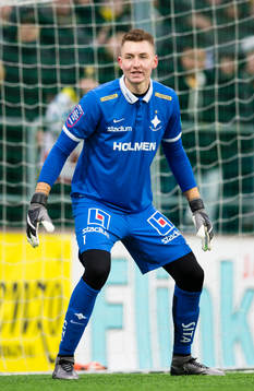 Norrköpings målvakt Andreas Vaikla