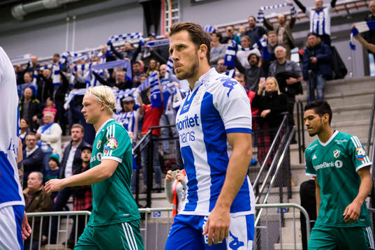IFK Göteborgs Tobias Hysén gör entré till en