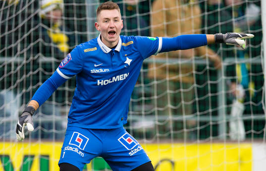 Norrköpings målvakt Andreas Vaikla