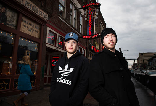 Viktor Arvidsson och Petter Granberg, ishockeyspelare i