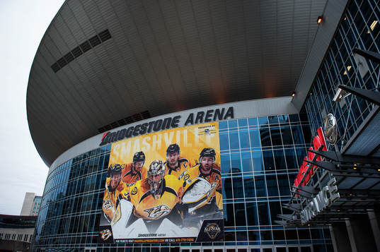 Bridgestone Arena, spelplats för NHL-laget Nashville