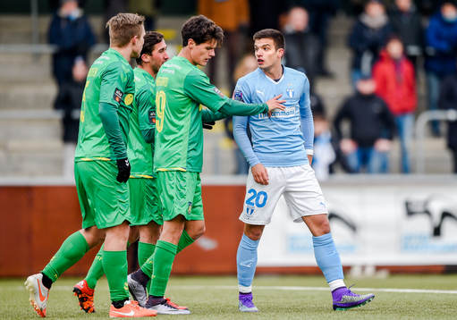 Malmö FFs Vladimir Rodic irriterad