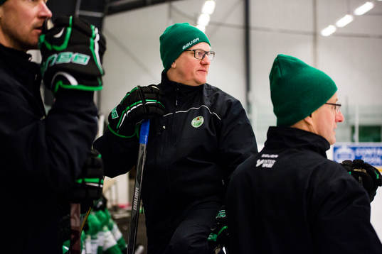 Rögles assisterande coach Magnus Bogren