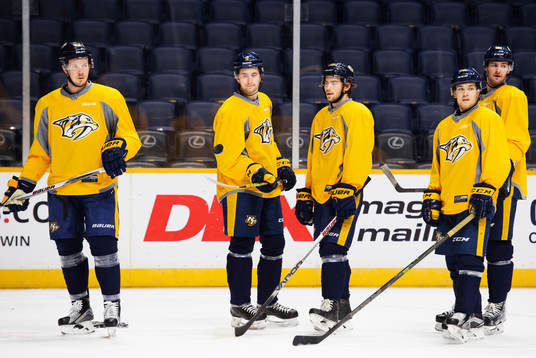 Ryan Johansen, Filip Forsberg, Calle Järnkrok, Viktor