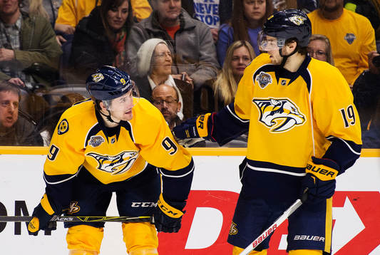 Nashvilles Filip Forsberg och Calle Järnkrok