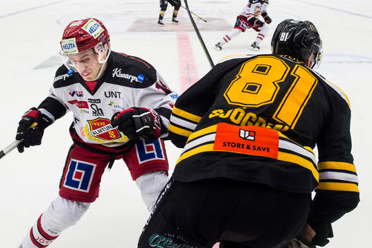 Almtunas Victor Rollin Karlsson och Panterns Carl-Johan