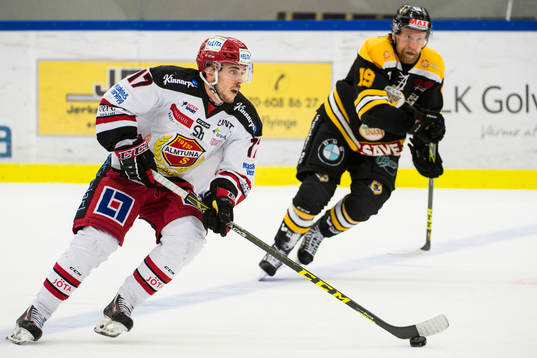 Almtunas Oscar Milton och Panterns Jakob Karlsson