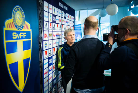 Sveriges förbundskapten för damlandslaget, Pia Sundhage