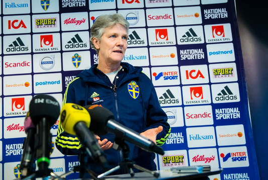 Sveriges förbundskapten för damlandslaget, Pia Sundhage
