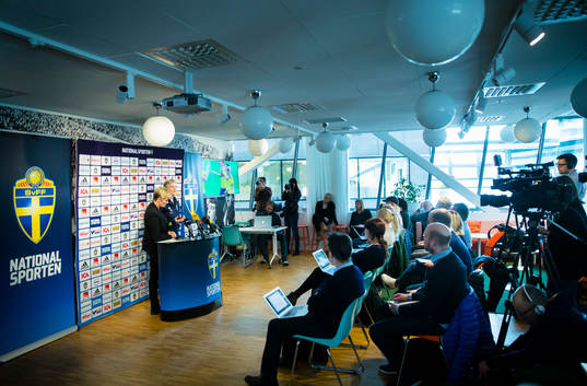 Sveriges förbundskapten för damlandslaget, Pia Sundhage