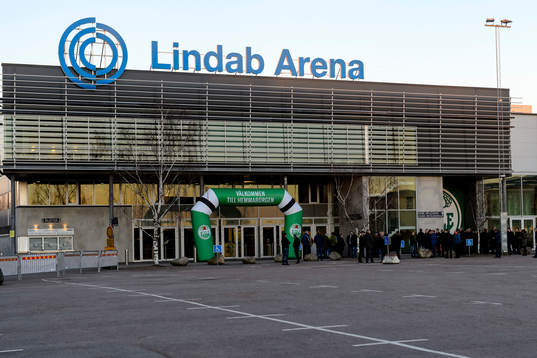 Exteriör Lindab Arena