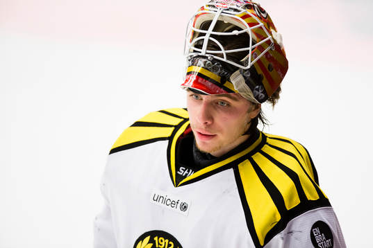 Brynäs målvakt Felix Sandström