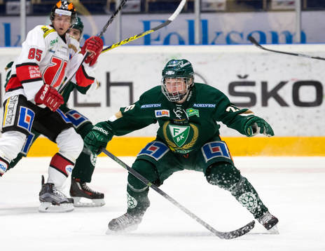 Färjestads Lukas Enqvist (f.98)debuterar