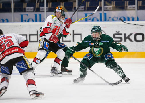 Färjestads Lukas Enqvist (f.98)debuterar