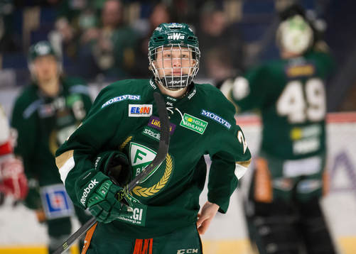 Färjestads Lukas Enqvist (f.98)debuterar