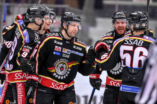 Luleås Jonathan Granström jublar