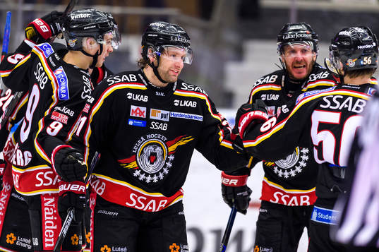 Luleås Jonathan Granström jublar