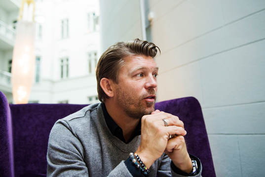 Svenska Fotbollförbundets player manager Marcus Allbäck