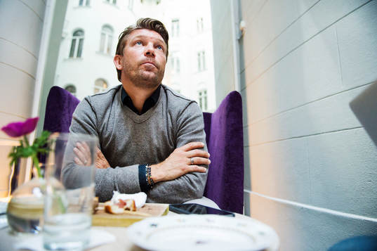 Svenska Fotbollförbundets player manager Marcus Allbäck