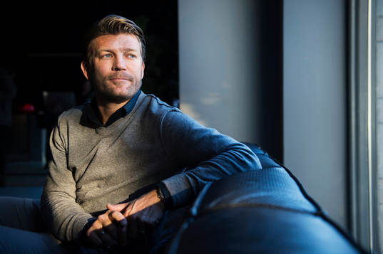 Svenska Fotbollförbundets player manager Marcus Allbäck