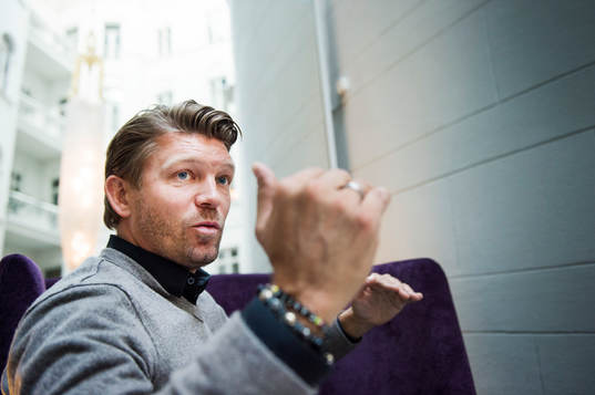 Svenska Fotbollförbundets player manager Marcus Allbäck