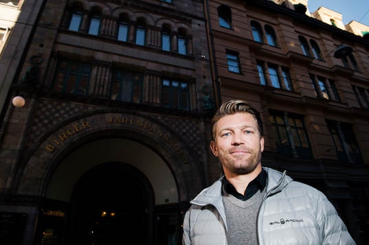 Svenska Fotbollförbundets player manager Marcus Allbäck