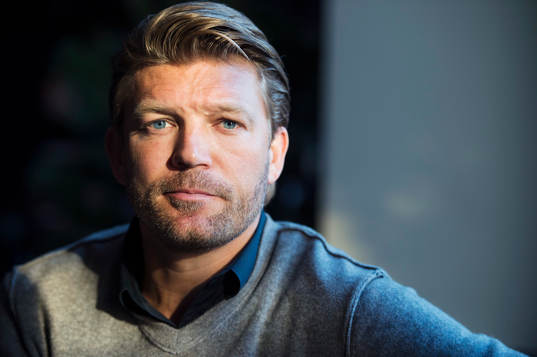 Svenska Fotbollförbundets player manager Marcus Allbäck