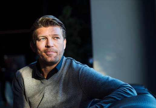 Svenska Fotbollförbundets player manager Marcus Allbäck
