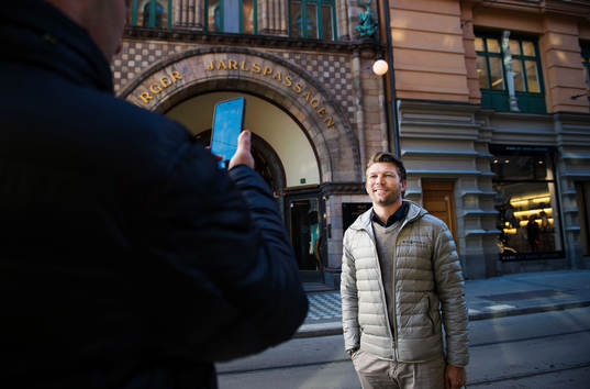 Svenska Fotbollförbundets player manager Marcus Allbäck