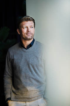 Svenska Fotbollförbundets player manager Marcus Allbäck