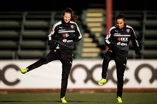 Rosengårds Emma Berglund och Marta Viera Da Silva