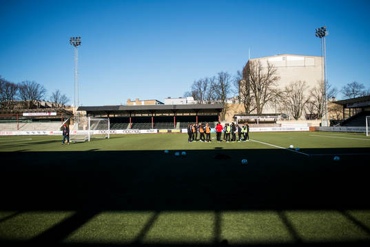 Rosengårds spelare har samling