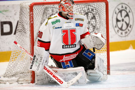 Örebros målvakt Henrik Lundberg