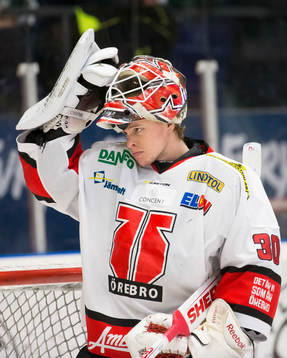 Örebros målvakt Henrik Lundberg