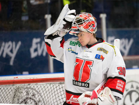 Örebros målvakt Henrik Lundberg