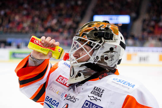 Karlskronas målvakt Johan Holmqvist