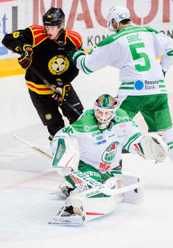 Rögles målvakt Oscar Dansk