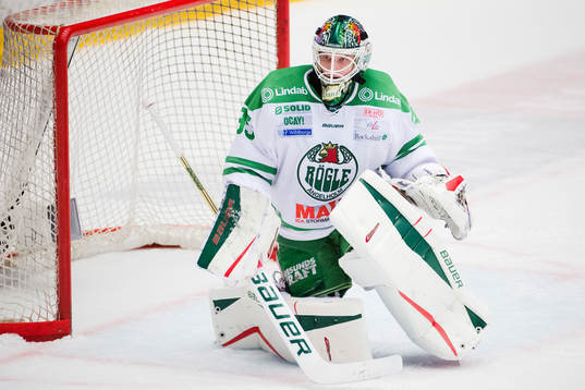 Rögles målvakt Oscar Dansk
