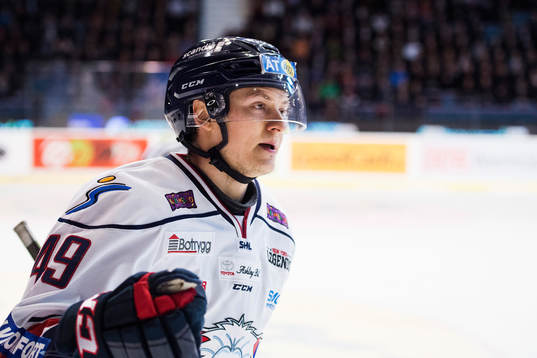 Linköpings Rhett Rakhshani jublar