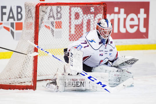 Linköpings målvakt David Rautio