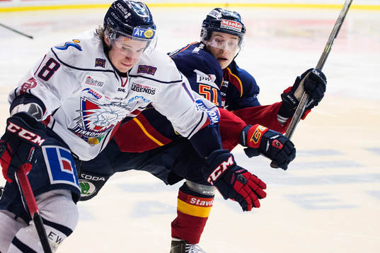 Linköpings Jacob Lilja och Djurgårdens Robin Alvarez
