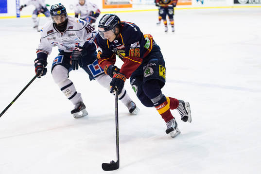 Linköpings Daniel Rahimi och Djurgårdens Marcus Sörensen