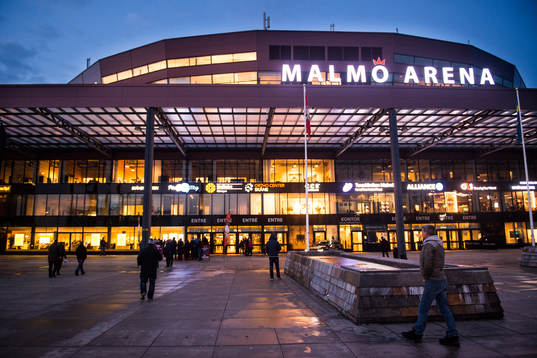 Exteriör Malmö Arena