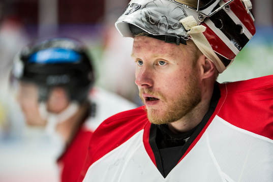 Malmö Redhawks målvakt Jonas Gunnarsson