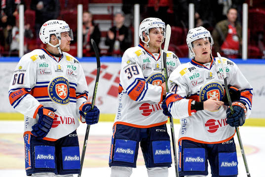 Växjös Erik Josefsson, Calle Rosén och Niclas Lundgren