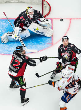 Malmö Redhawks målvakt Jonas Gunnarsson, Andreas