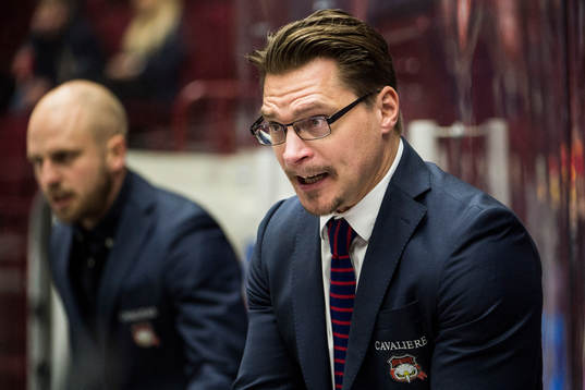 Malmö Redhawks tränare Björn Hellkvist