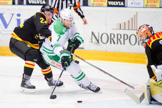 Brynäs Jörgen Sundqvist och Rögles Patrik Cehlin