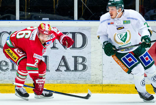 Modos Shaun Heshka och Färjestads Martin Röymark