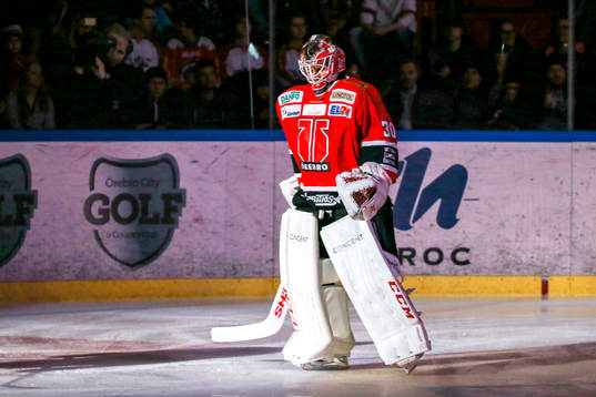 Örebros målvakt Henrik Lundberg presentäras